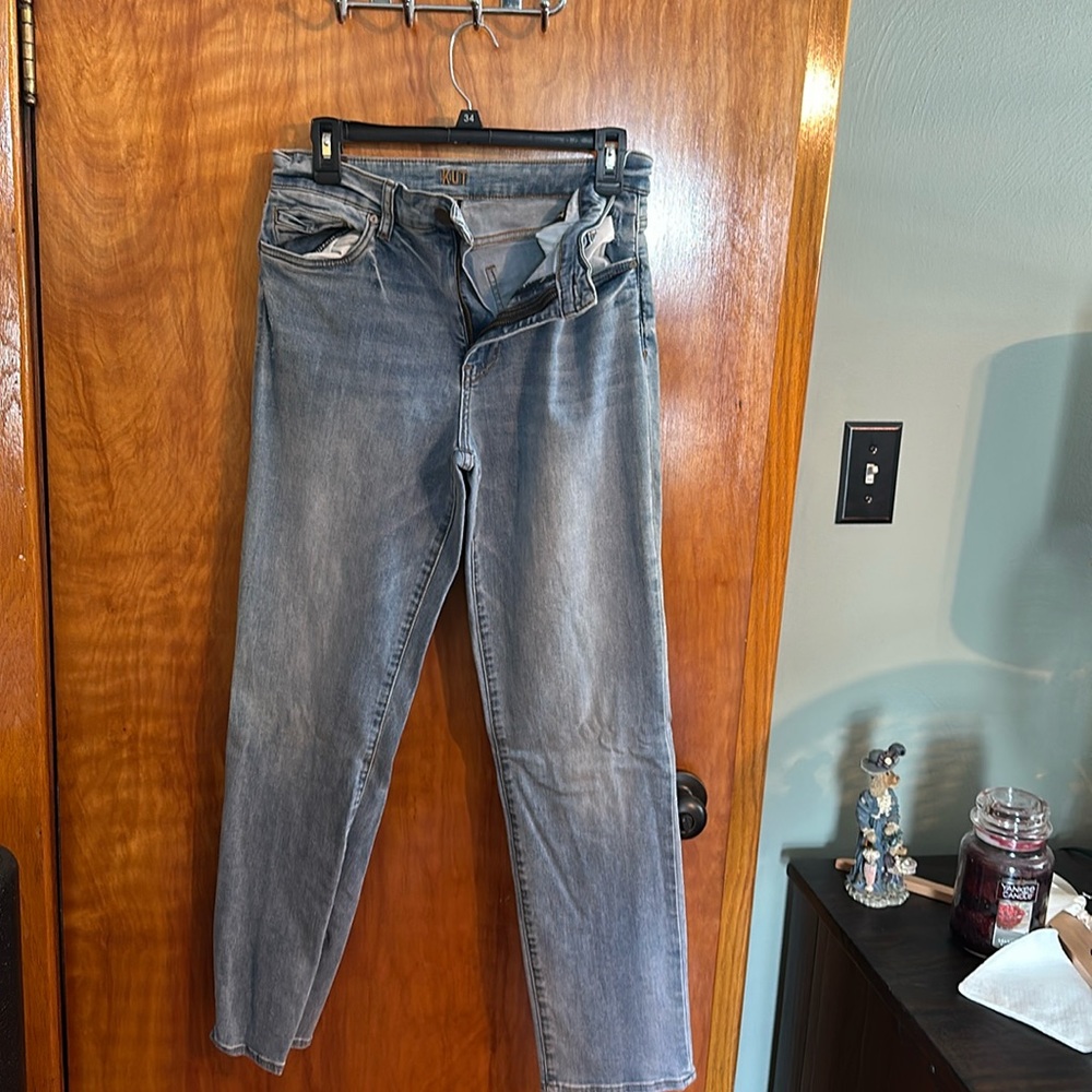 Kut from the Kloth high rise boyfriend jeans size 10